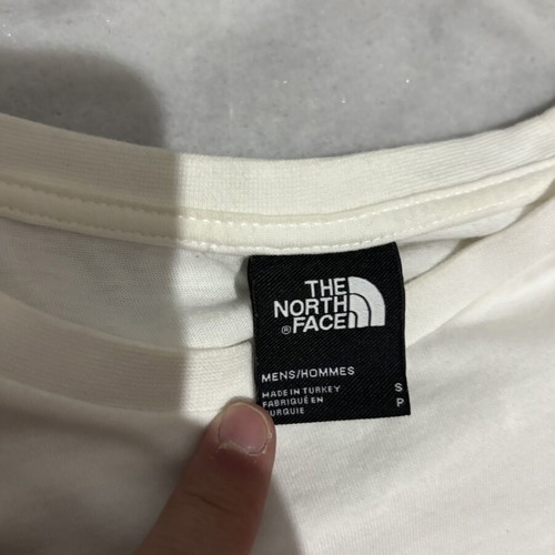 The North Face T-shirt, size Small, white