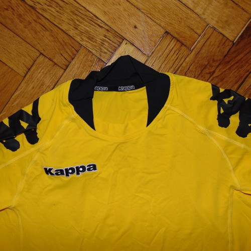 Kappa soccer jersey new, yellow, size XL