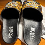 Παντόφλες Versace σαν καινούργιο, μαύρες, νούμερα 36.5-37