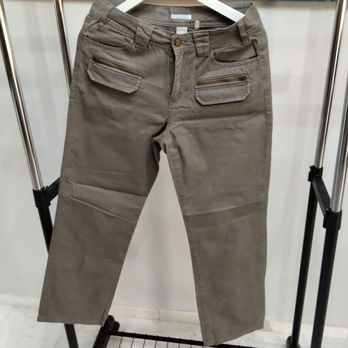 La Redoute women's straight-leg pants size 38, like new, taupe khaki
