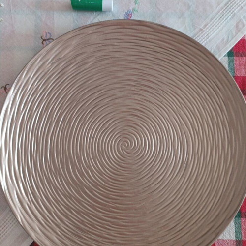 Bronze serving tray