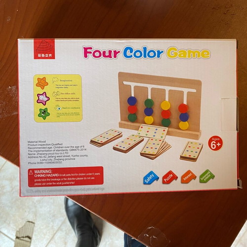Logic game with cards new for ages 3 and up