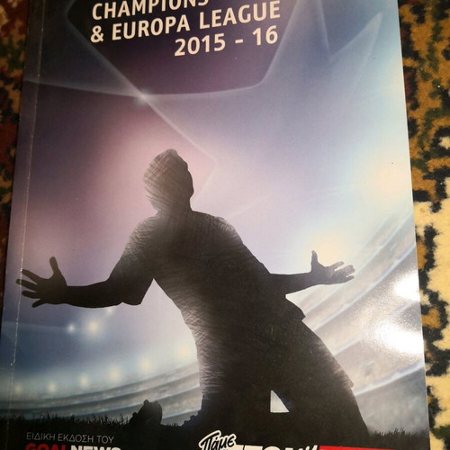Champions League 2015/16 booklet like new