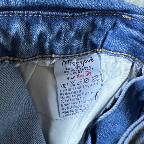 Women's denim shorts like new, sizes XXS-XS, blue