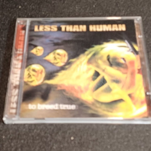 Less Than Human To Breed True CD used, metalcore