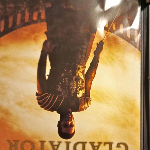 Gladiator DVD like new with subtitles