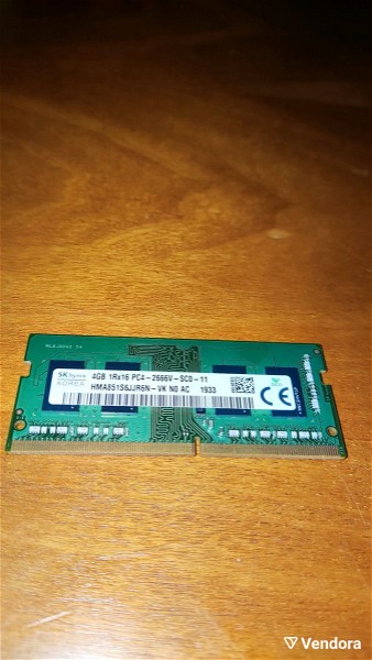  mnimi RAM 4GB DDR4 - Laptop