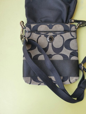 Coach crossbody bag used, black