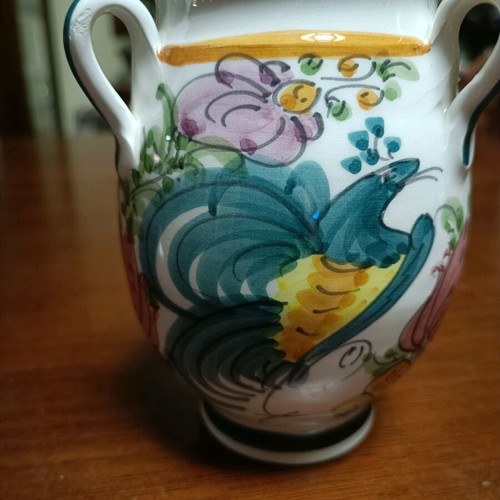 Skyrian handmade vases 14 cm height like new