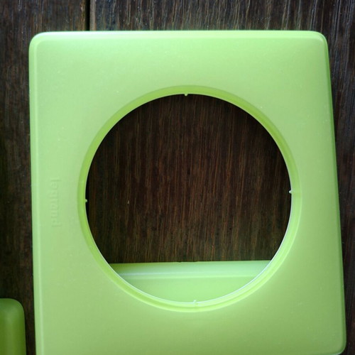 Legrand Celiane switch frames pack of 8, light green, like new