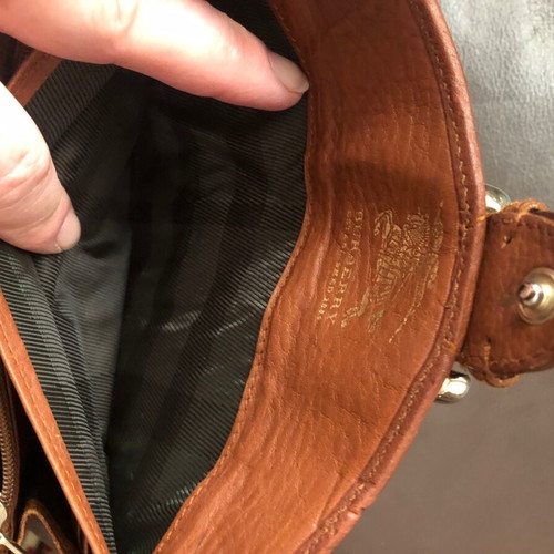 Burberry wallet used, beige and brown