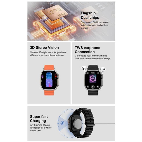 Smartwatch DT Ultra 3 Pro like new