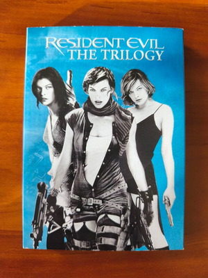 Resident Evil trilogy movies used, DVD with subtitles
