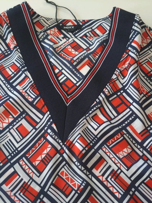 Mexx φόρεμα size M ανοιξιάτικο καλοκαιρινό καινούριο, εντυπωσιακό αέρινο μίντι