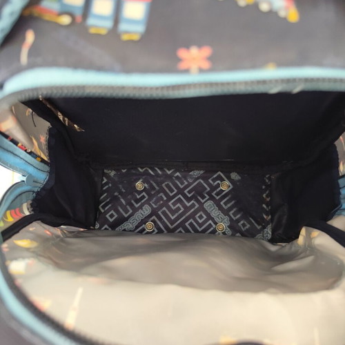 Must kindergarten backpack with train design