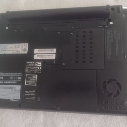 Toshiba laptop, no charger, not powering on