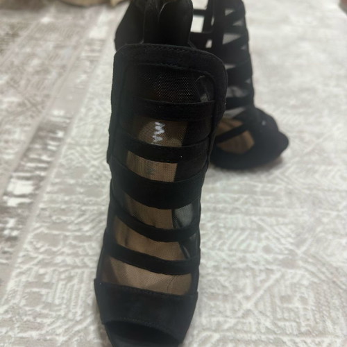 Women's mesh pumps new, size 37, black