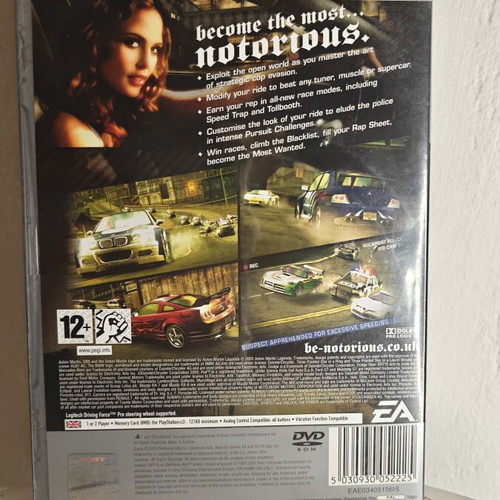 Need for Speed Most Wanted PlayStation 2 game