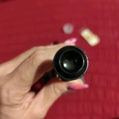 Vintage microscope used, toy with box, missing parts