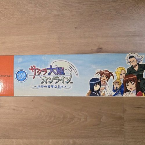 Sakura Wars Online Elegant Days in Paris Sega Dreamcast new