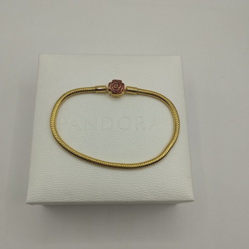 Pandora bracelet Magic Rose, gold