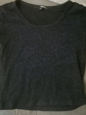Women's T-shirt like new, cotton, blue, size S