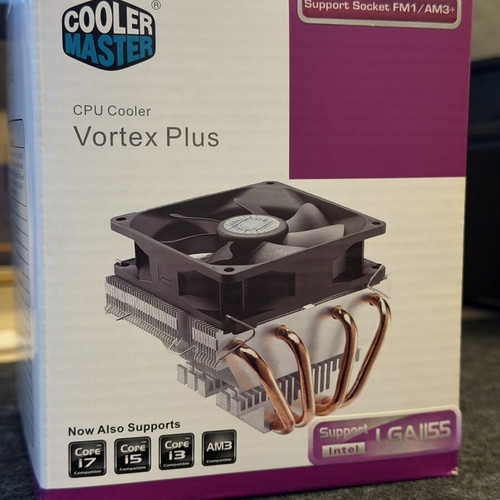 Cooler Master Vortex Plus CPU cooler used