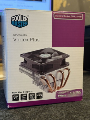 Cooler Master Vortex Plus CPU cooler used