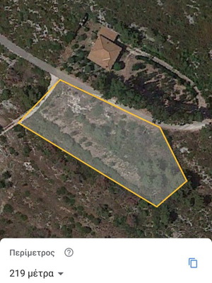 Zakynthos plot 2300 sq.m. within plan, corner, buildable, Agalas