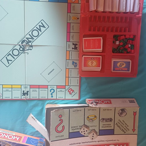 Monopoly Classic Greek Edition Board Game in Drachmas
