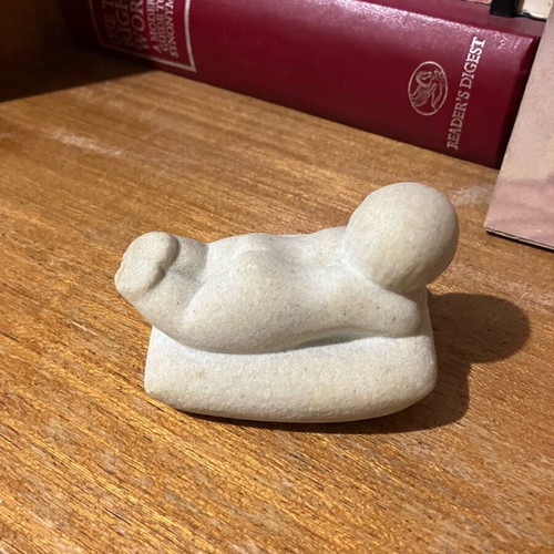Marvell Stone Art decorative used, collectible from Belgium