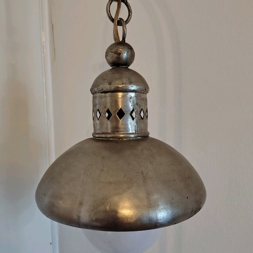 Floor lamp stand refurbished, handmade Moroccan style