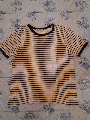 Zara t-shirt used, multicolor, size S