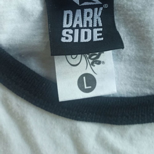 Darkside Clothing Baphomet Ringer T-Shirt size L like new