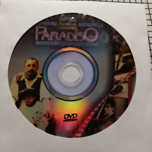 Nuovo Cinema Paradiso DVD used with Greek subtitles