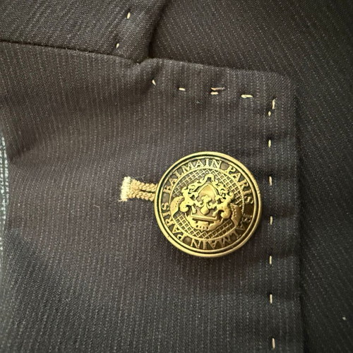 Balmain blazer new, dark blue, size 52
