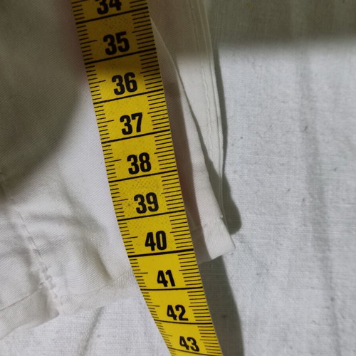 Women's cotton pants like new, white, size M