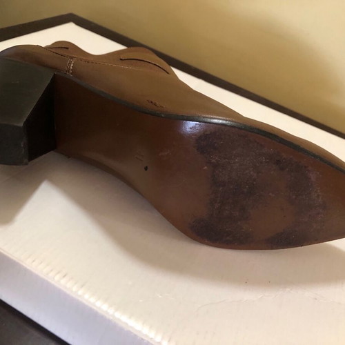 Walter Steiger brown leather ankle boots used, size 41