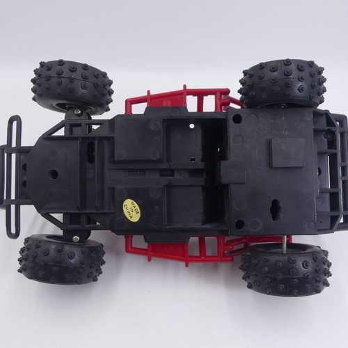 Buggy car Newray 1042757 Red Mountain Star Turbo 20 cm used, broken battery cover
