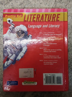 Prentice Hall Literature: Language and Literacy Σαν καινούργιο