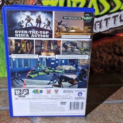 TMNT Teenage Mutant Ninja Turtles PlayStation 2 game like new