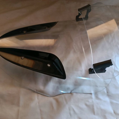Vstrom 650 Windshield and Crash Bars 2012-2016 like new