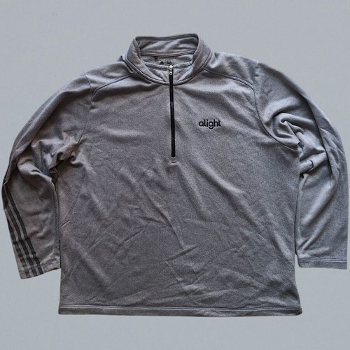 Adidas Alight Half-Zip Top X-Large grey like new