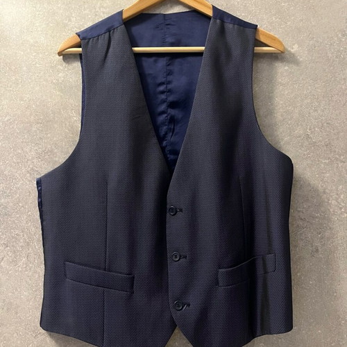 Aristoteli Bitsiani men's vest XL like new, blue
