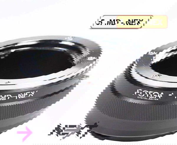 Преходник от Minolta - SONY e-mount или Canon FD - Panasonic, Olympus