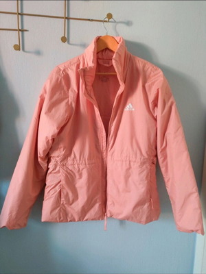Adidas μπουφάν σαν καινούργιο, ροζ, μέγεθος M