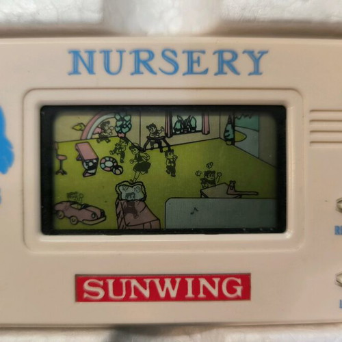 LCD game Nursery SG-841 like new with box, Sunwing 1980
