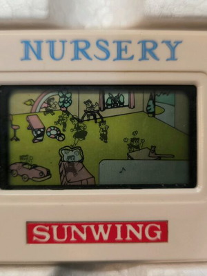 LCD game Nursery SG-841 like new with box, Sunwing 1980