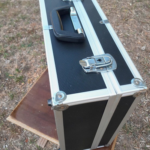 CD and DVD storage case, used, capacity 54 CDs
