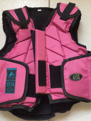 USG Children's Horse Riding Chest Protector like new